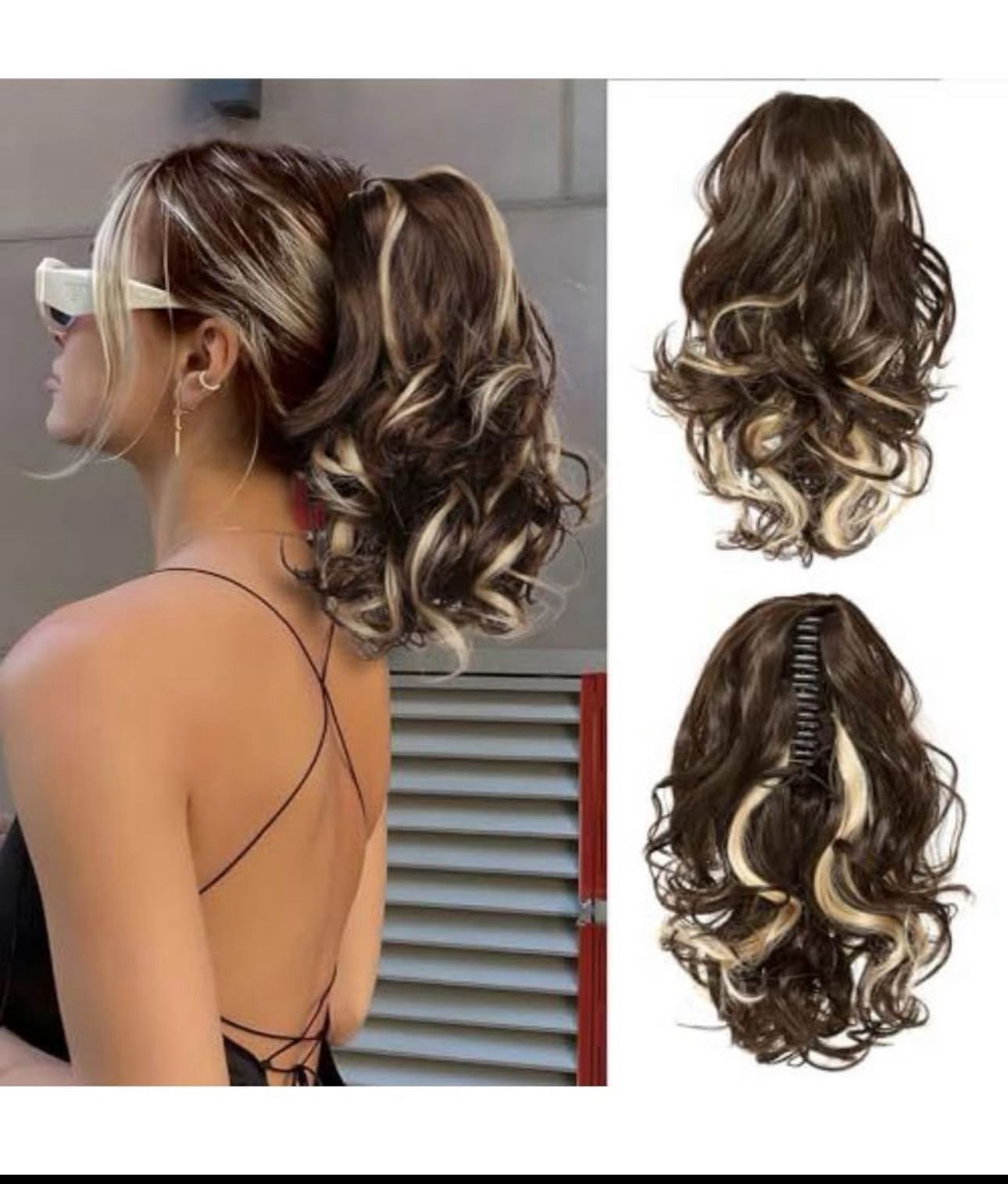 HSLHDI Ponytail Extension