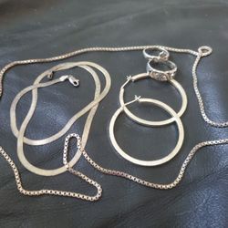Sterling Silver Jewelry. Price Listed.