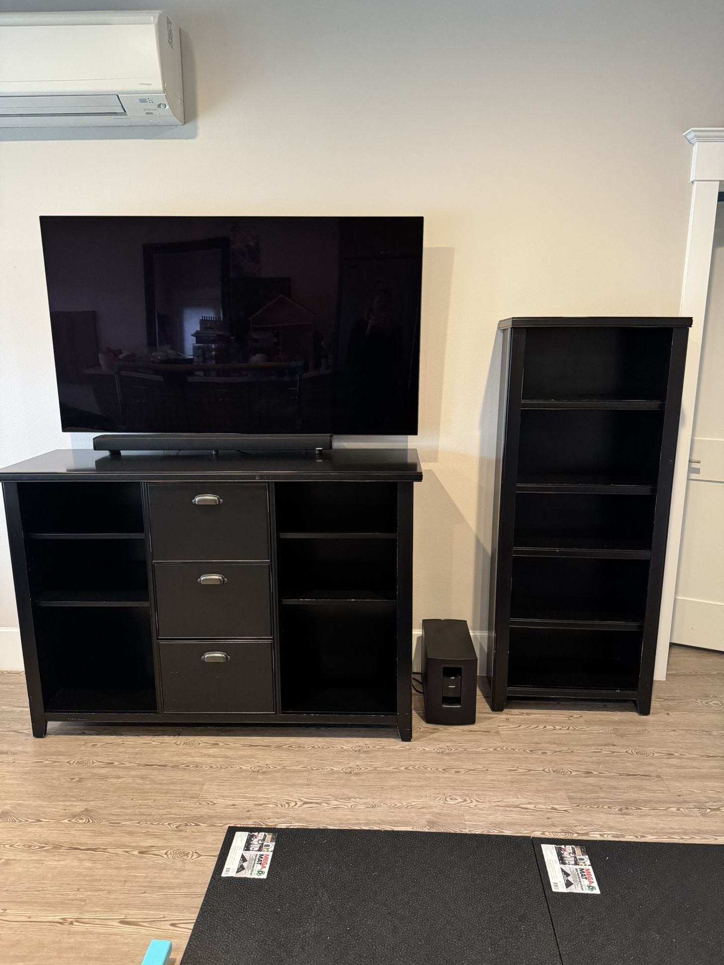 File Cabinet + Bookshelf