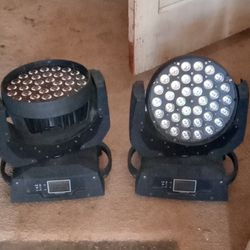 LED Lights With Moving Head 