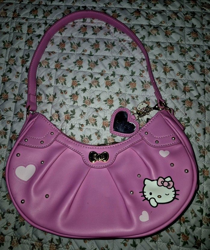 Hello Kitty Pink Shoulder Purse