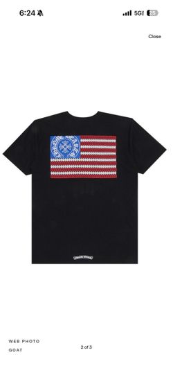 chrome heart tee
