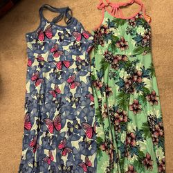 2 New Girls Sz 16 Sun Dresses 