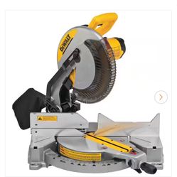 DEWALT 12-Inch Miter Saw, 15-Amp, Single Bevel, Compound (DWS715)