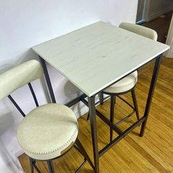 New bar height Table And chair set