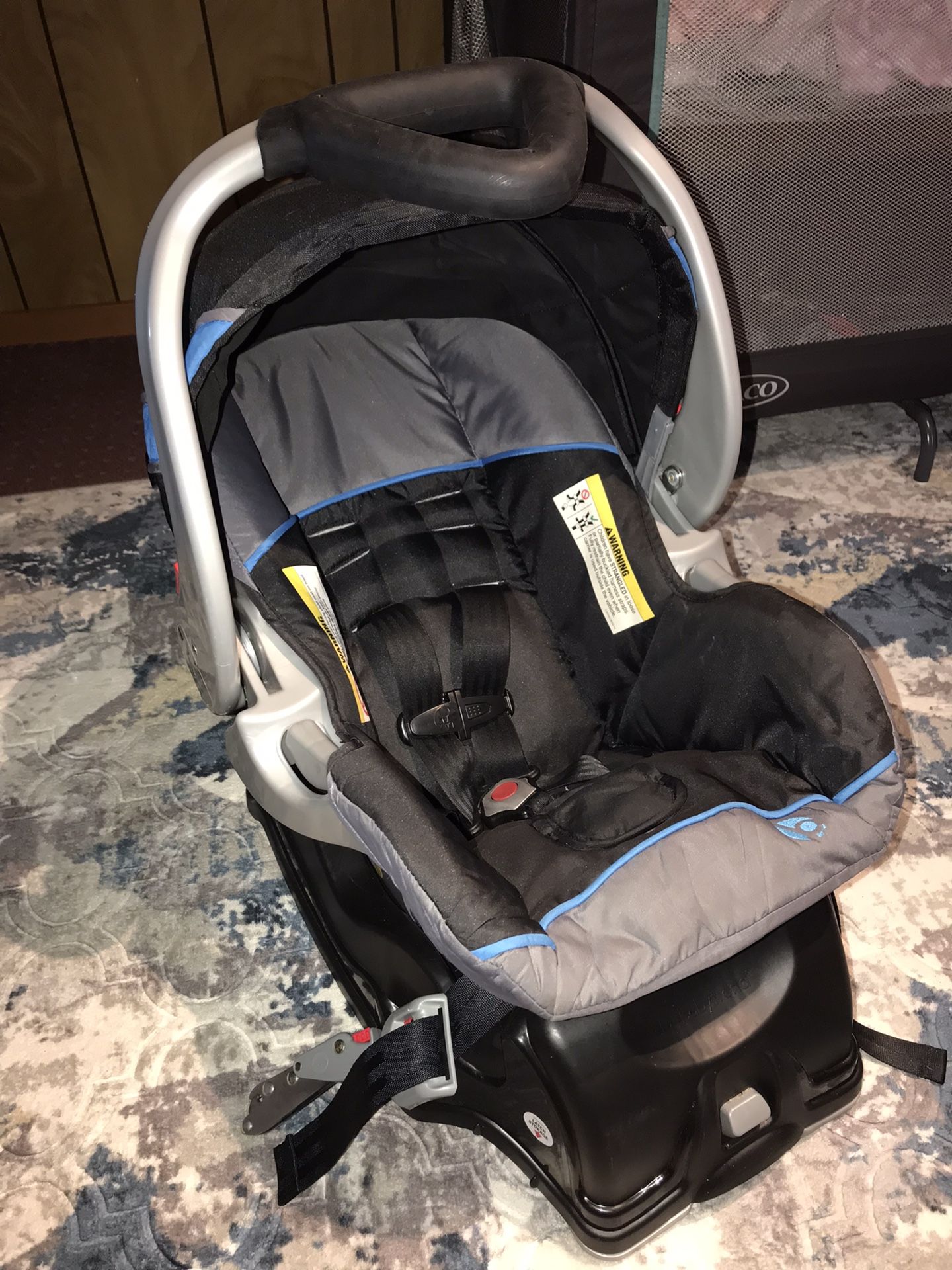 Baby Car Seat Stroller And Base
