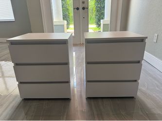White dressers