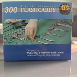 Surgical Instrument Flashcards