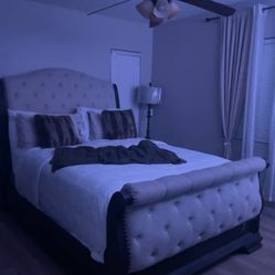 Queen Bed Frame / Dresser 