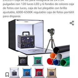 Caja Con Luz Para Fotografías Profesionales 
