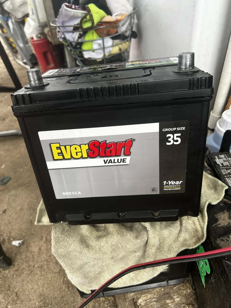 In Very Good Condition Ever Start Value Battery 100% Charge Group 35 $5 Off With a Old Battery