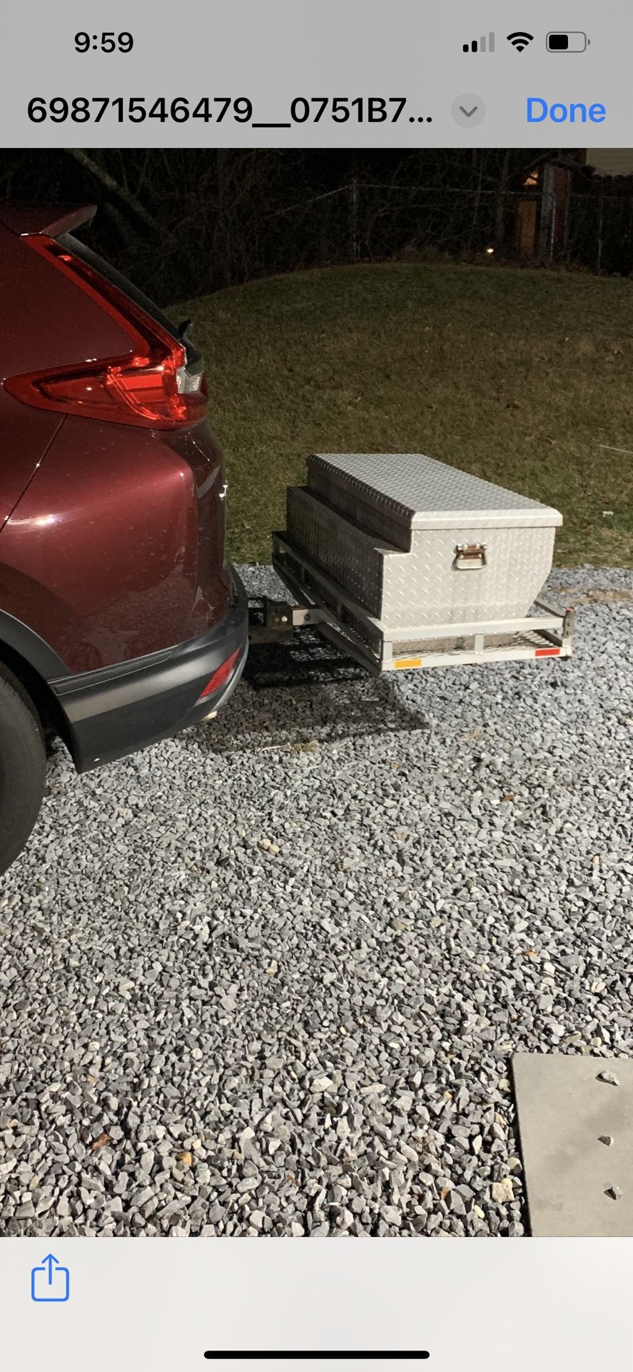 Hitch Cargo All Aluminum
