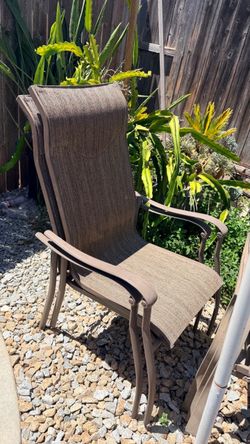 Outdoor patio chairs
