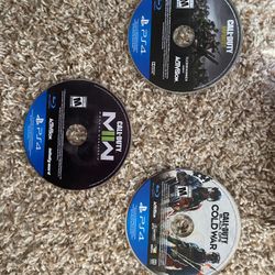 Call Of Duty’s Games (PS4) Prices Of Each One Below In Description 