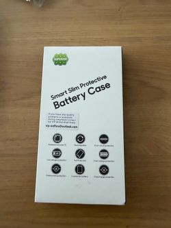 Smart Slim Protective Battery Case Black for IPhone 13 Pro Max