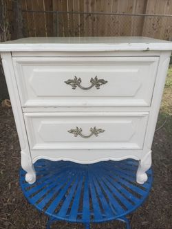 small clean dresser
