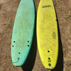 8 Ft Soft Top Beginner Surfboards $125 Each