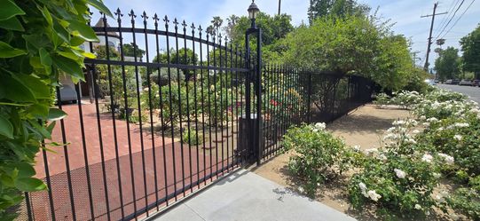 Wrought Iron Gate and fence