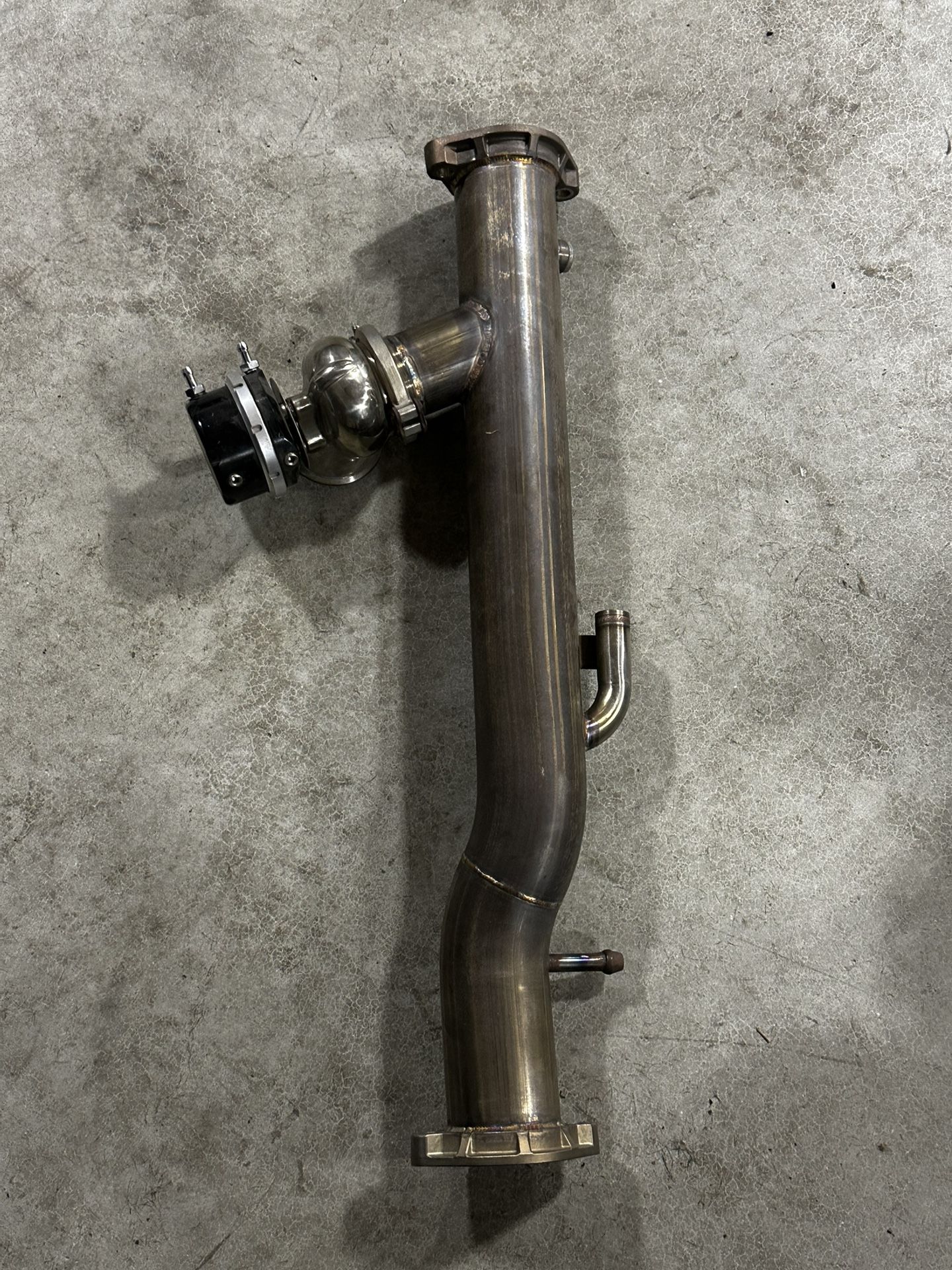 Evo X Open Dump Mid Pipe