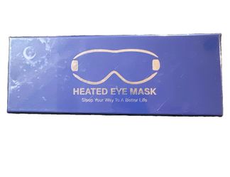 Heated Eye Mask Blue with hot Compress +Adjustable Temperature +Timming New