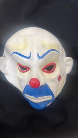 Joker Bank Robber Clown Halloween Mask