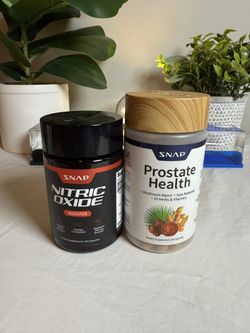 Snap Supplements Nitric Oxide & Prostate Health Bundle