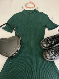 Hunter Green Dress 💚