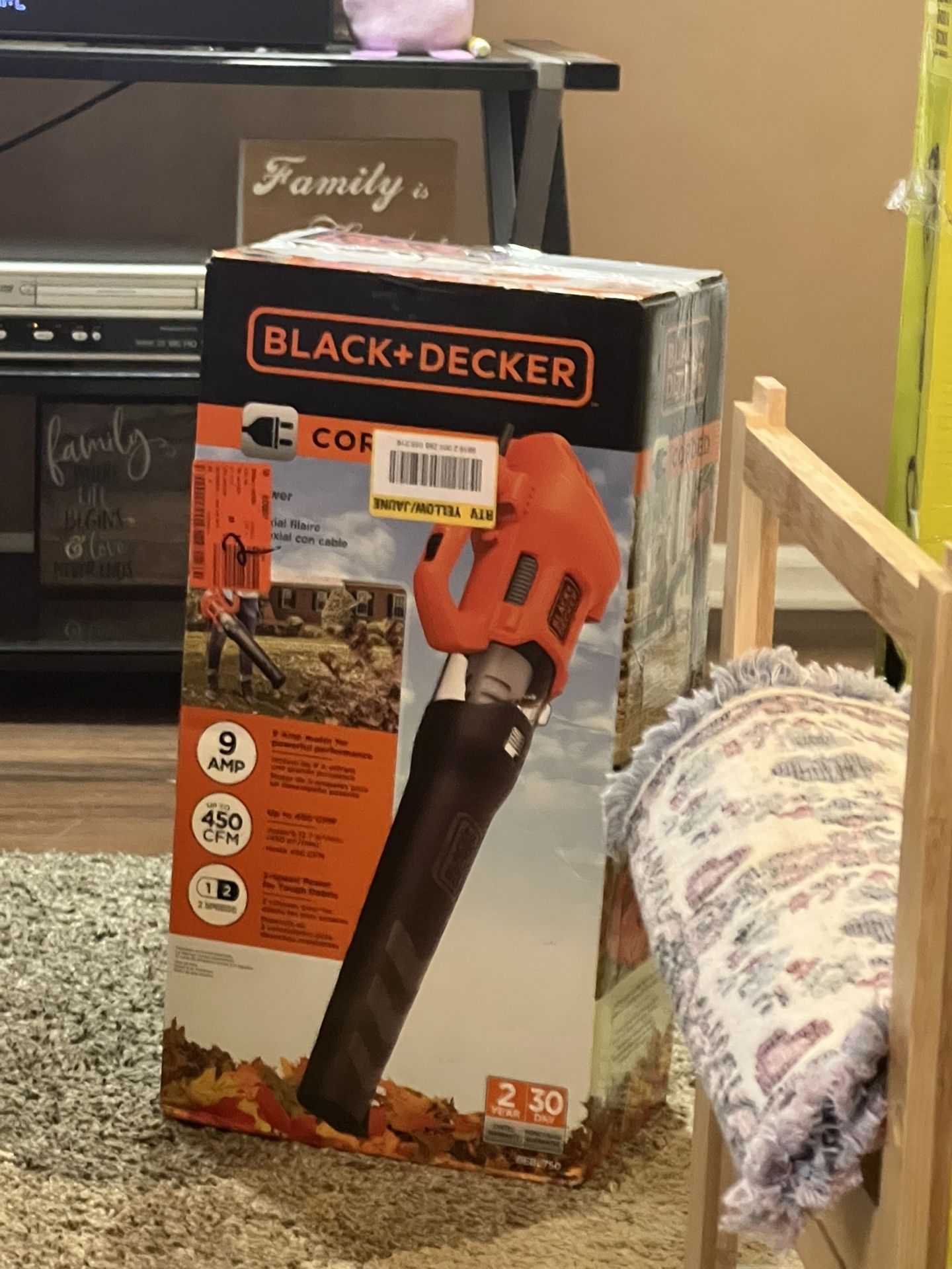 Black & Decker Corded Blower