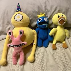 Poppy Playtime Plushies Collection Lot