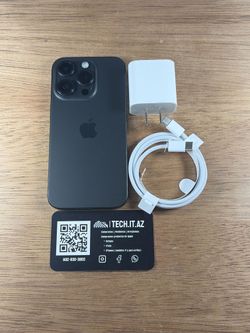 📱 iPhone 15 Pro | 128GB | Black Titanium | Unlocked (Any Carrier)