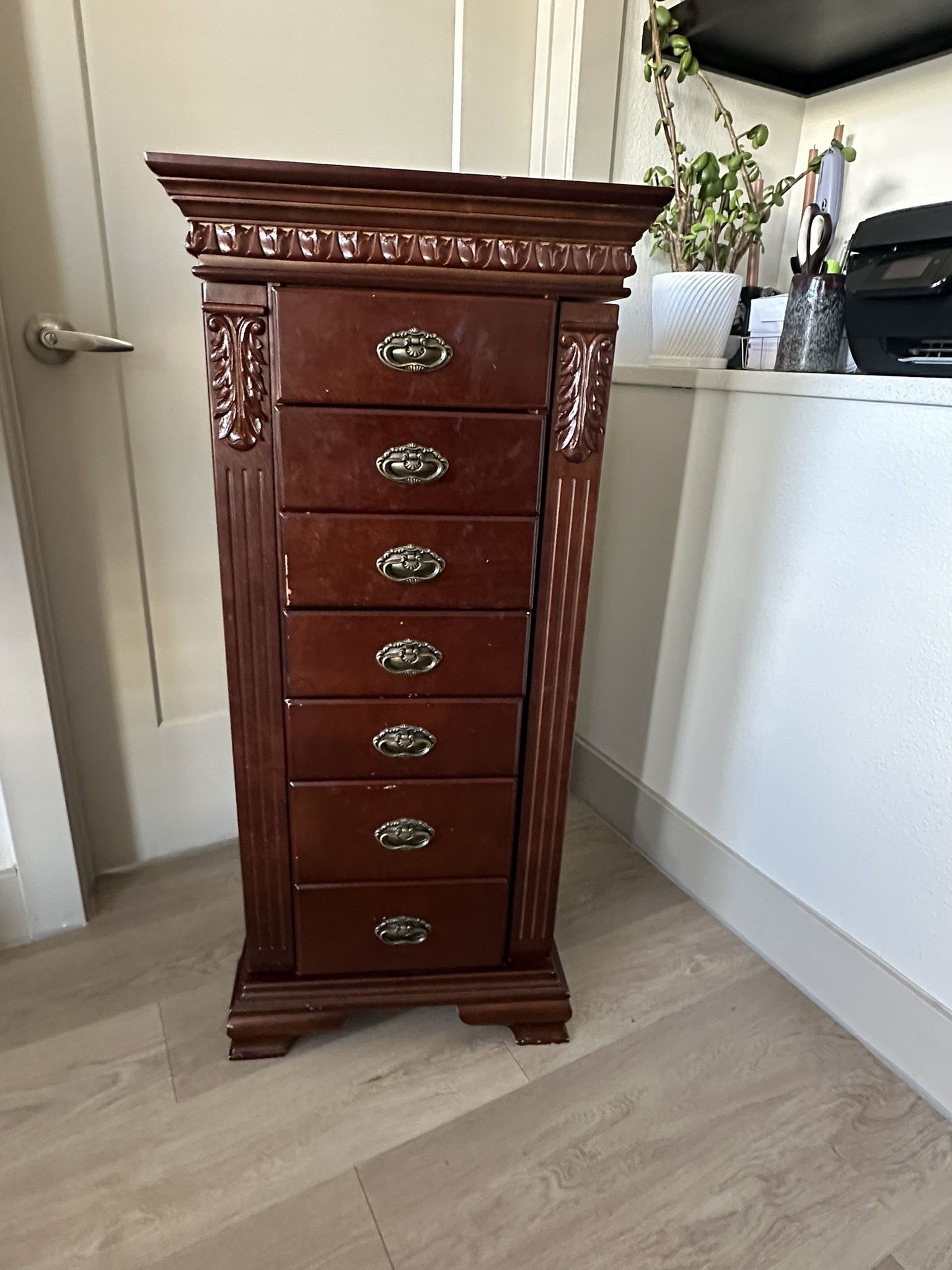 Antique Jewelry Armoire