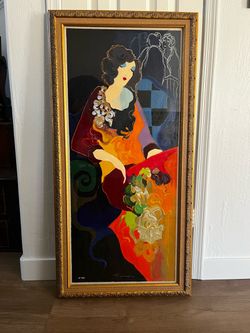 Itzchak Tarkay Framed Artist Proof Serigraph