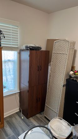 wooden cabinet