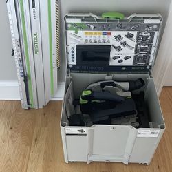 Festool Carpentry Track Saw HKC 55 5.2 EBI-Plus (MANUFACTORY WARRANTY UNTIL 5/30/2028)