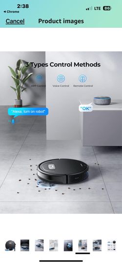 Laresar Robot Vacuums Cleaner Evol 3
