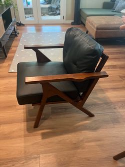 2 armchairs for sale (one in box, one assembled)
