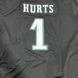 Eagles Jersey Hurts Philadelphia NFL JERSEY BLACK OR GREEN