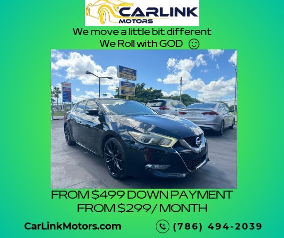 2017 NISSAN MAXIMA FROM $499 DOWN PAYMENT