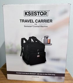 travel carrier for Bartesian cocktail machine