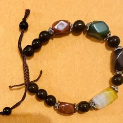 Natural Agate Stone Bracelet
