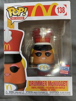 Drummer McNugget Con sticker