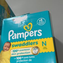 Diapers ( Pampers Brand) Newborn Size 