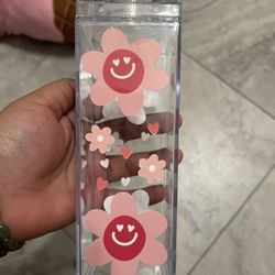 Smiley Flower Milk Carton Bottle