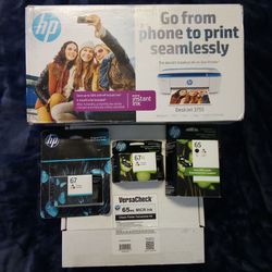Printer (HP) Versa Check Kit  With Additional Inks