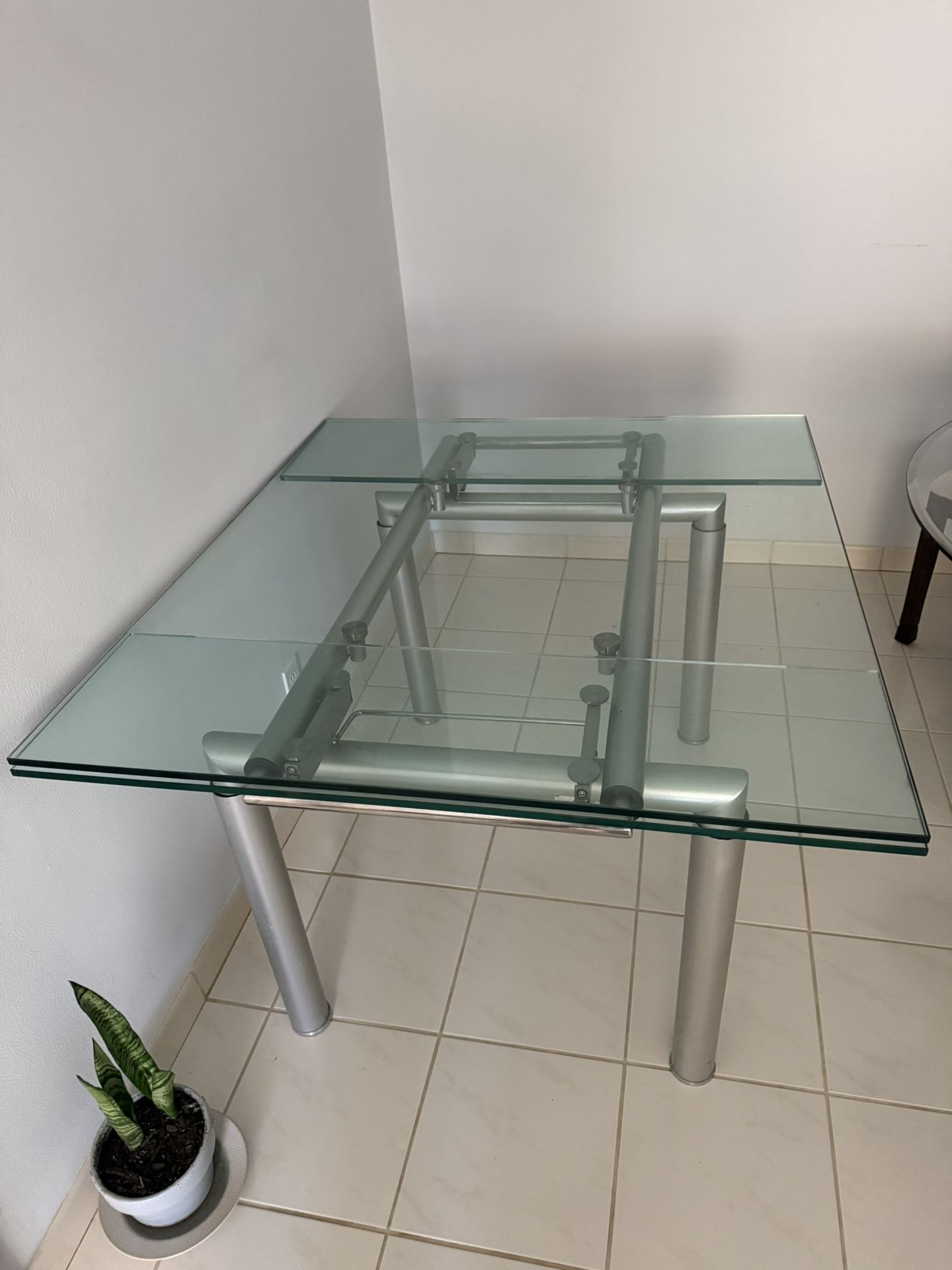 Glass table