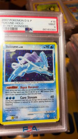 Diamond & Pearl suicune holo
