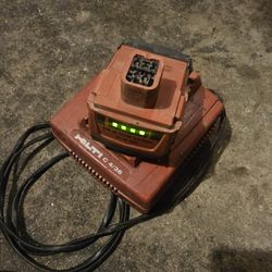 Hilti  Charger And Battery 