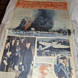 Lot Of 1930s 40s Original Newspapers 