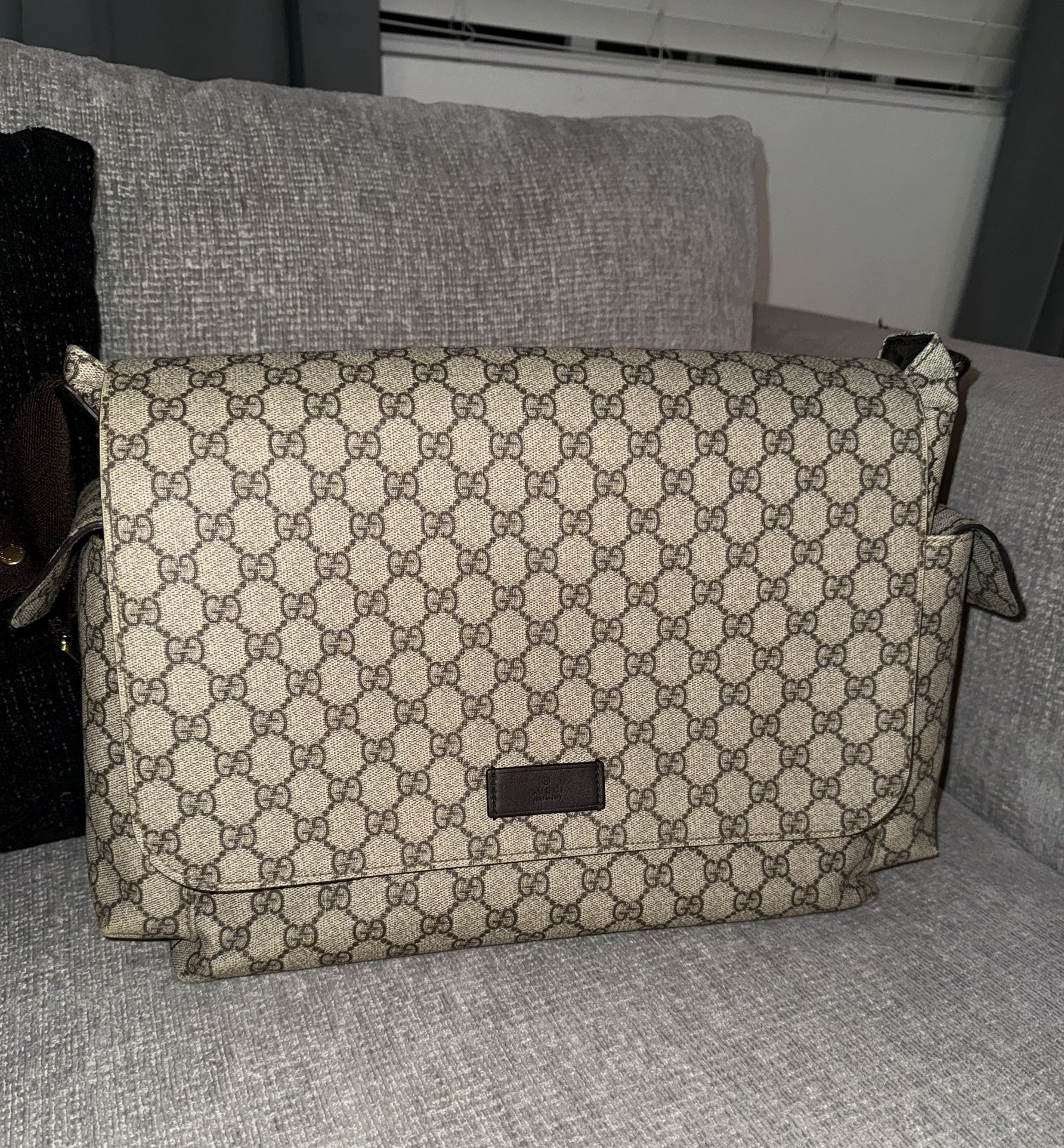 Gucci Women’s Original Gg Supreme Diaper Bag