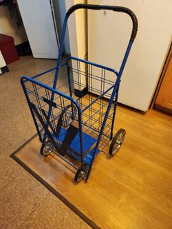 Large Folding Utility Shopping Cart
